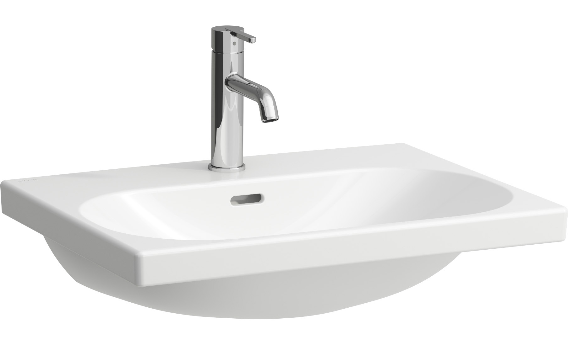Laufen Lua umywalka 60x46 cm prostokątna ścienna biała H8160830001091