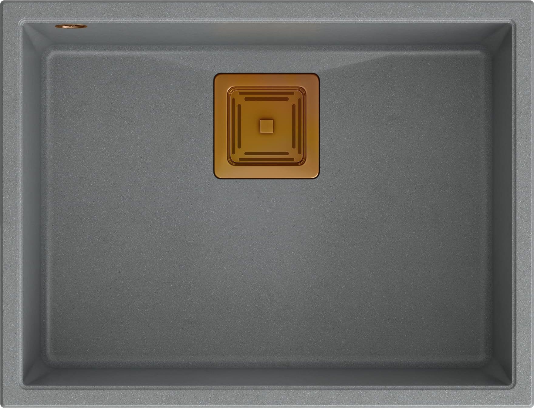 Quadron David 50 komora podwieszana 55x42 cm silver stone/miedziany HQD5542U5-C1