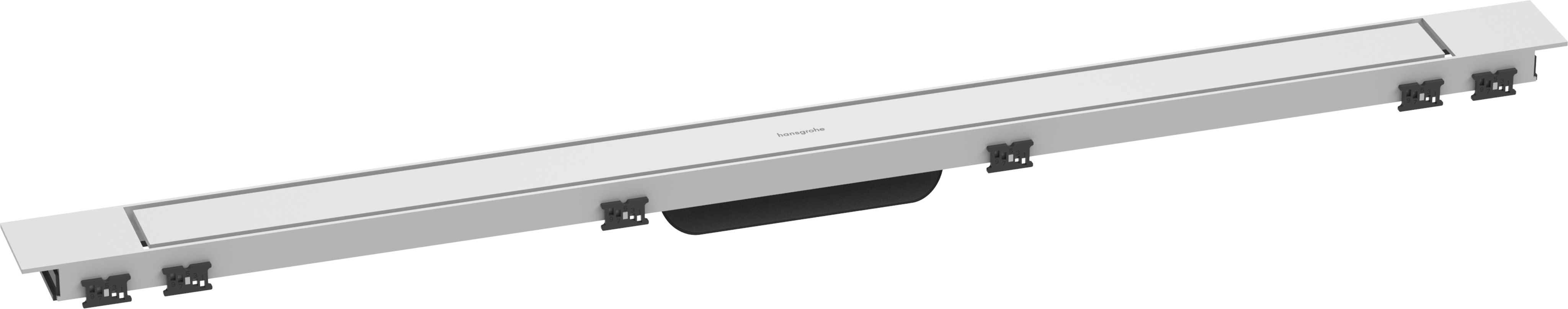 Hansgrohe RainDrain Match Plus element zewnętrzny odpływu 100 cm biały mat 56217700