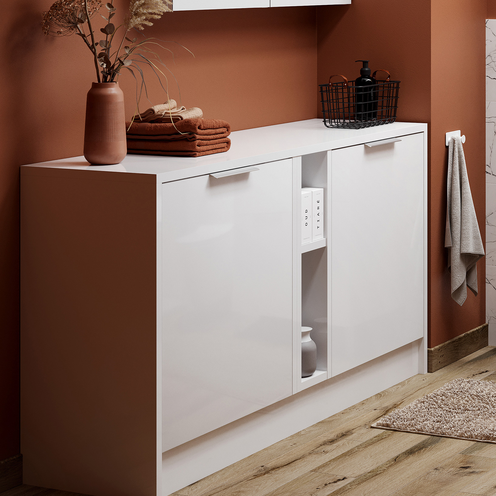 Cersanit City szafka 20 cm podblatowa wisząca biały połysk S584-035-DSM - Wysyłka w 24h