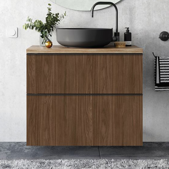 Elita Look szafka 80x44,9x63,5 cm podumywalkowa wisząca orzech lincoln RE080801027060