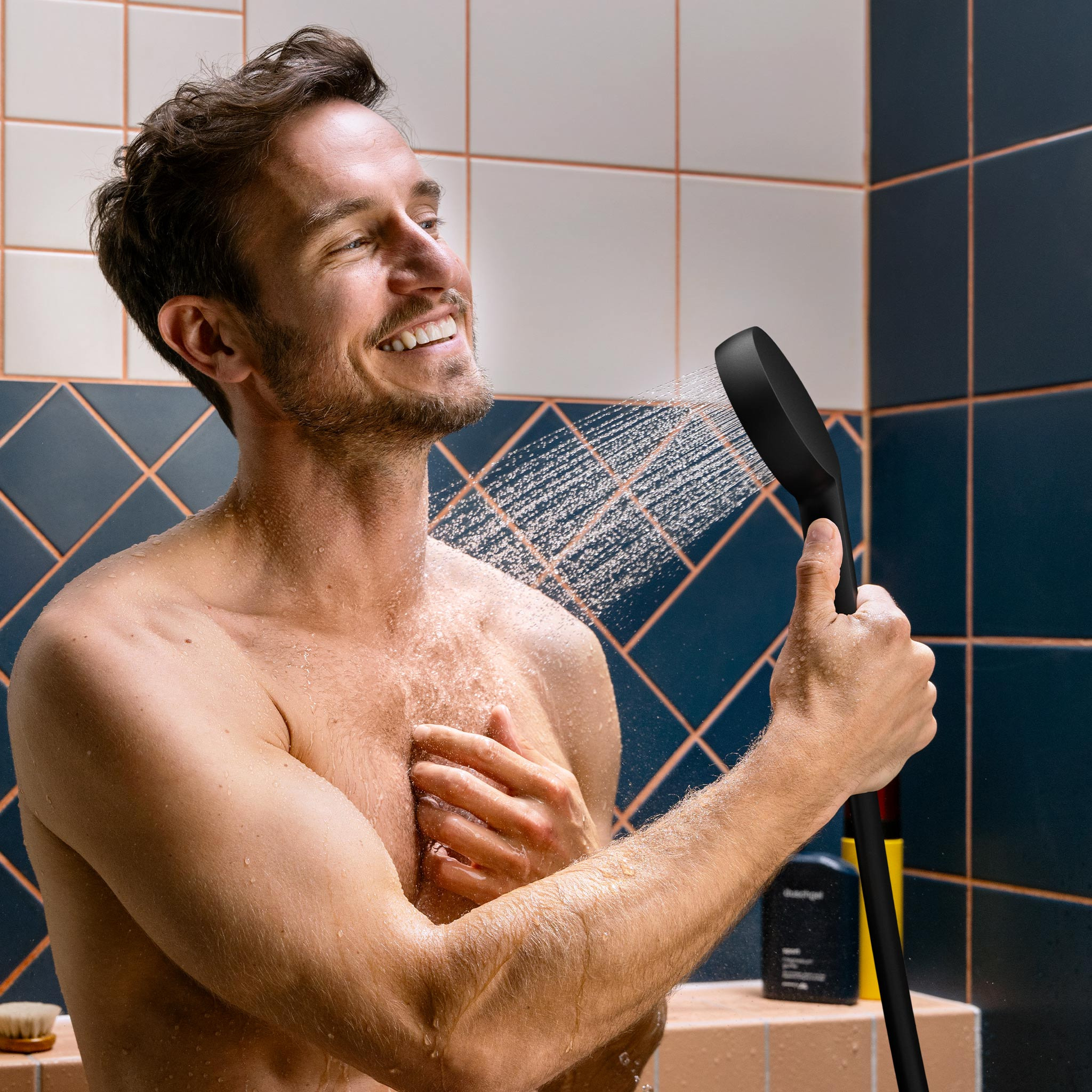 Hansgrohe Activera Select S zestaw prysznicowy ścienny czarny 28050670