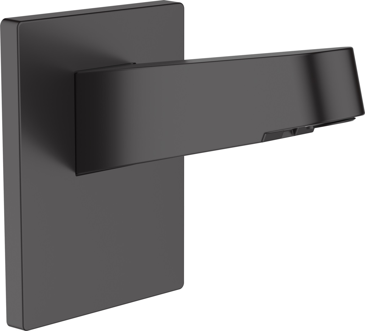 Hansgrohe Pulsify ramię deszczownicy 15 cm ścienne czarny mat 24149670