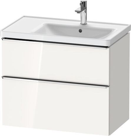 Duravit D-Neo szafka 78,4x45,2x62,5 cm podumywalkowa wisząca biały połysk DE4358010220000