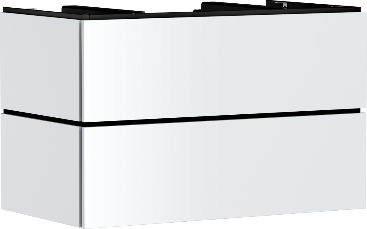 Hansgrohe Xilesa E szafka 98x55x62 cm podumywalkowa wisząca biała 54301700