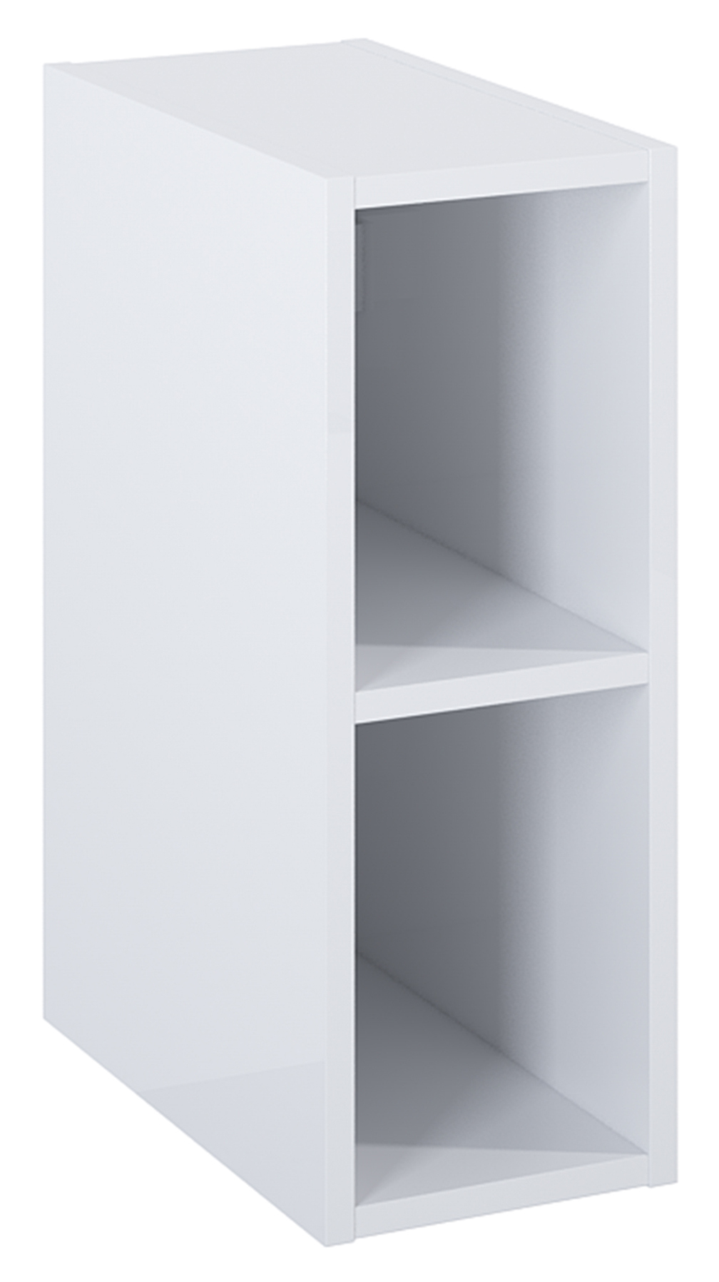 Roca Kwadro szafka 20x38,6x53 cm boczna wisząca biała A857975806