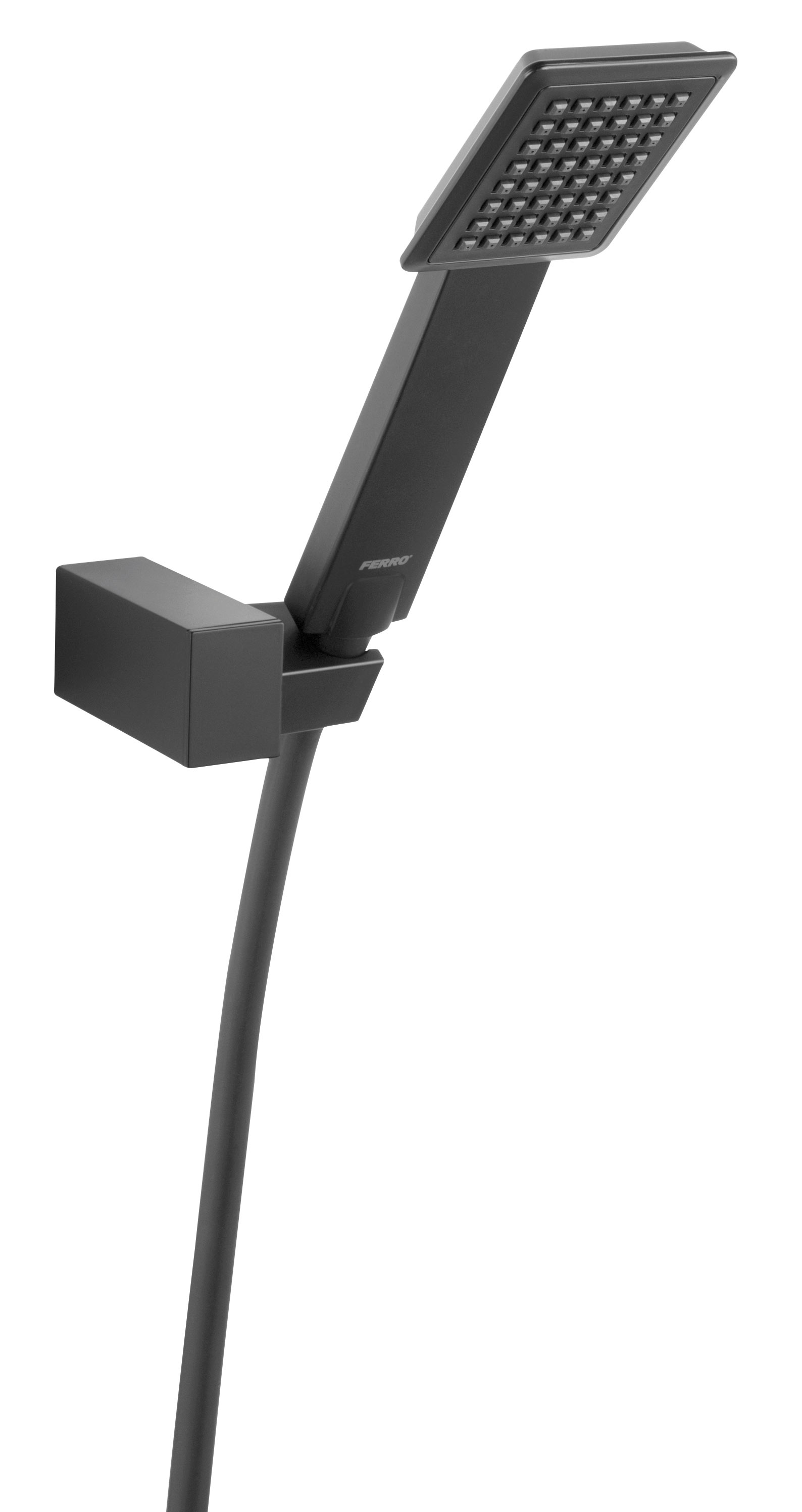 Ferro Sinus Black zestaw prysznicowy punktowy czarny mat U170BL-B