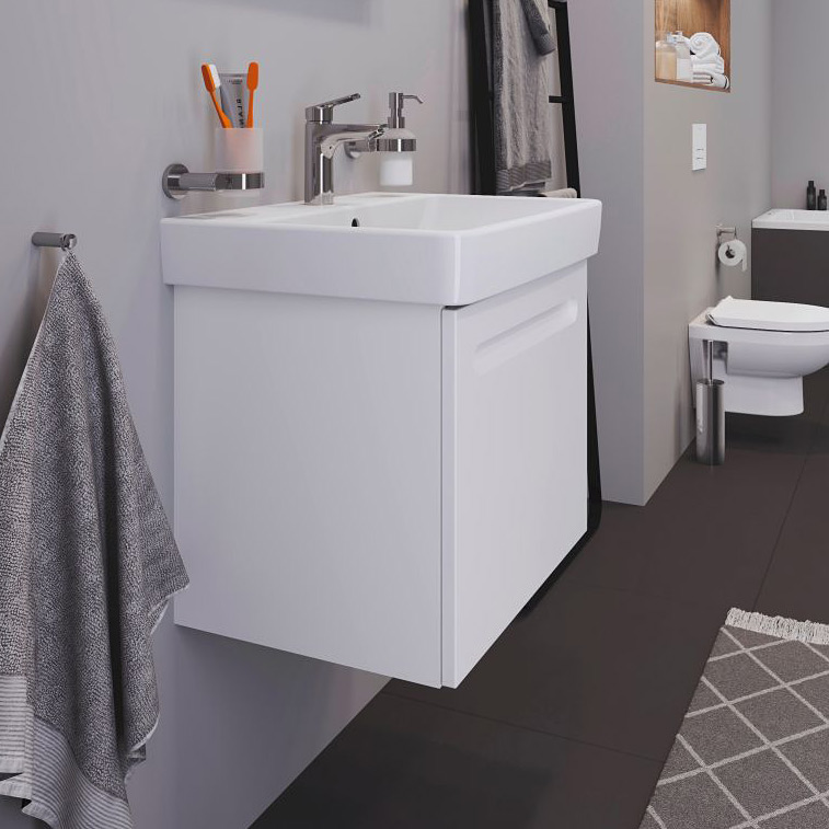 Duravit No.1 szafka 54 cm podumywalkowa wisząca biały mat N14281018180000