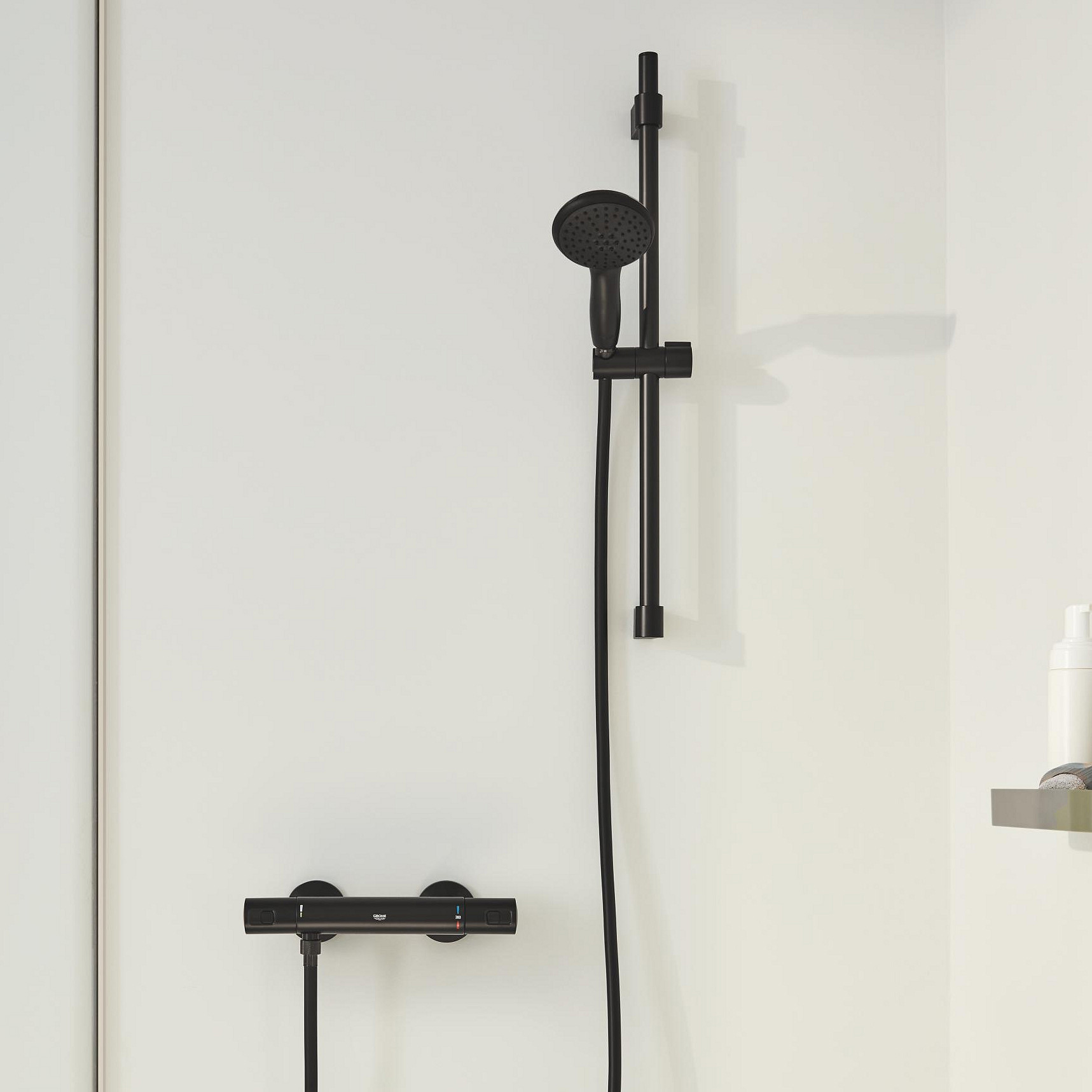Grohe Vitalio Start zestaw prysznicowy ścienny czarny 279482431 - Wysyłka w 24h