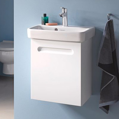 Duravit No.1 szafka 44 cm podumywalkowa wisząca prawa biały mat N14267R18180000 - Wysyłka w 24h