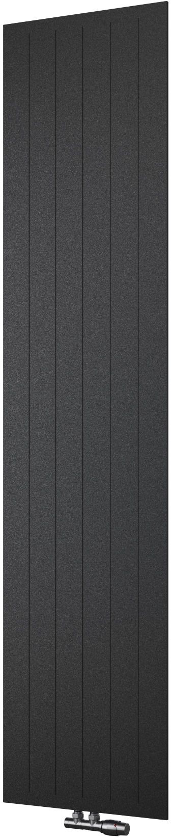 Radox Nova grzejnik pokojowy 180x56 cm podłączenie dolne grafit strukturalny RX-NVV.003T.1800.560