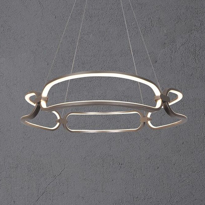 Rabalux Fringilla lampa wisząca 1x67W LED chrom satyna/biała 72010