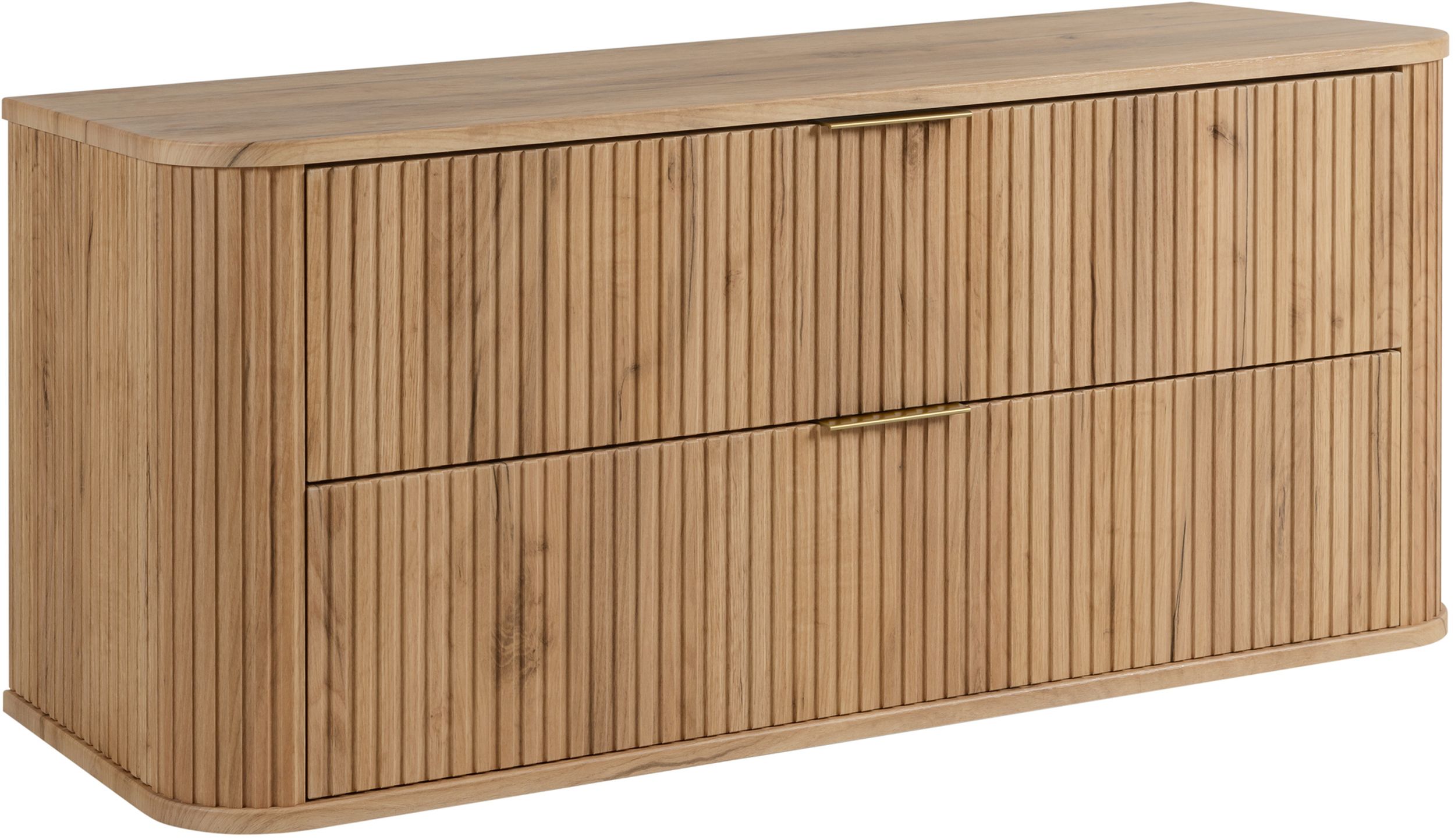 Rodan Elegance szafka z blatem 120,4x41,5x51,7 cm podumywalkowa wisząca dąb - Wysyłka w 24h