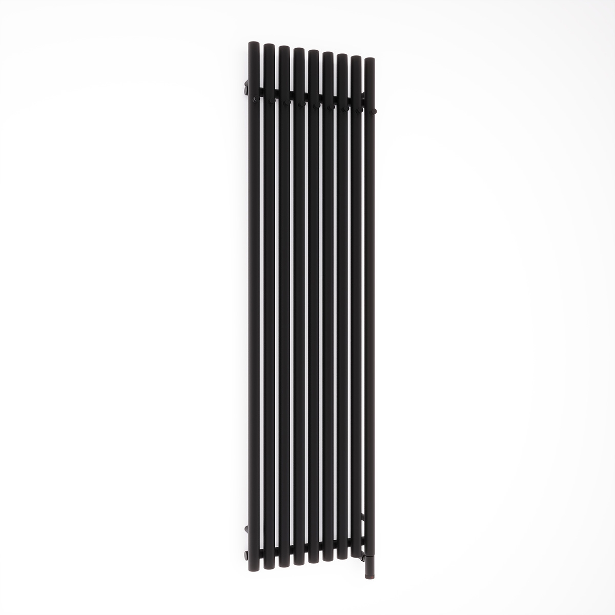 Oltens Stang (e) grzejnik elektryczny 180x48 cm czarny mat 55130300 - Wysyłka w 24h