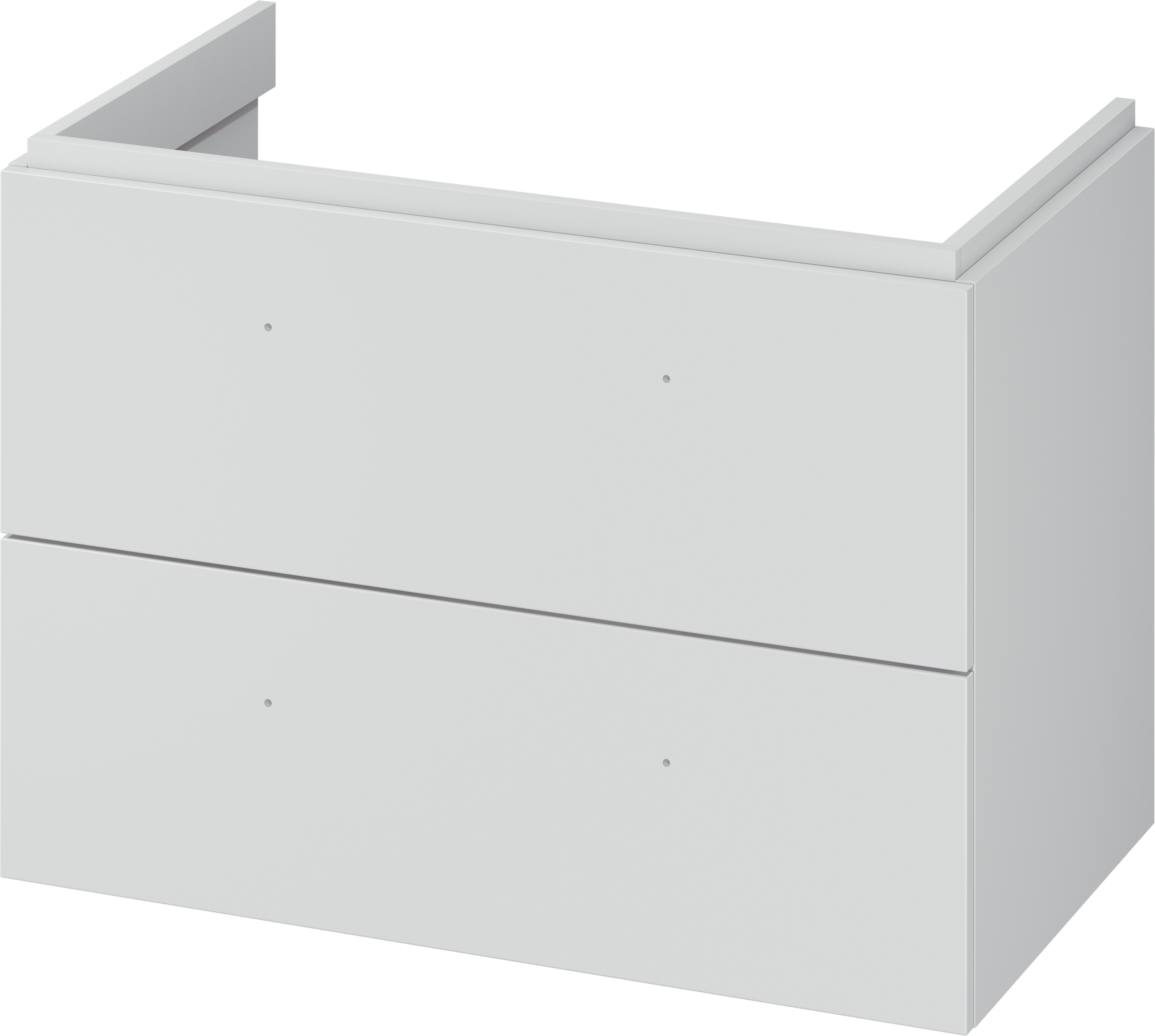 Cersanit Larga szafka 79,4x44,4x57,2 cm podumywalkowa wisząca szara S932-075