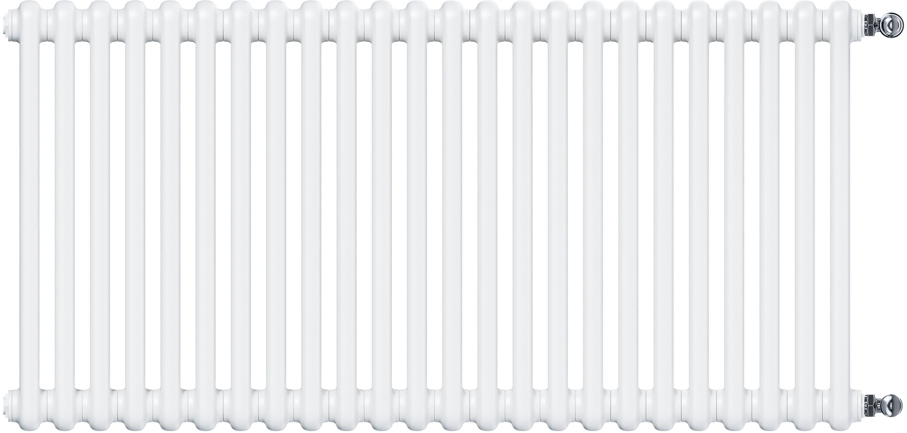 Irsap Tesi 3 grzejnik pokojowy 56,5x108 cm podłączenie boczne biały IRS-TES-3056-24-B-B