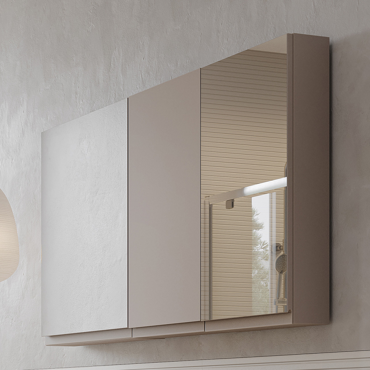 Cersanit Moduo szafka 40x14x80 cm boczna wisząca kaszmir S590-110-DSM - Wysyłka w 24h