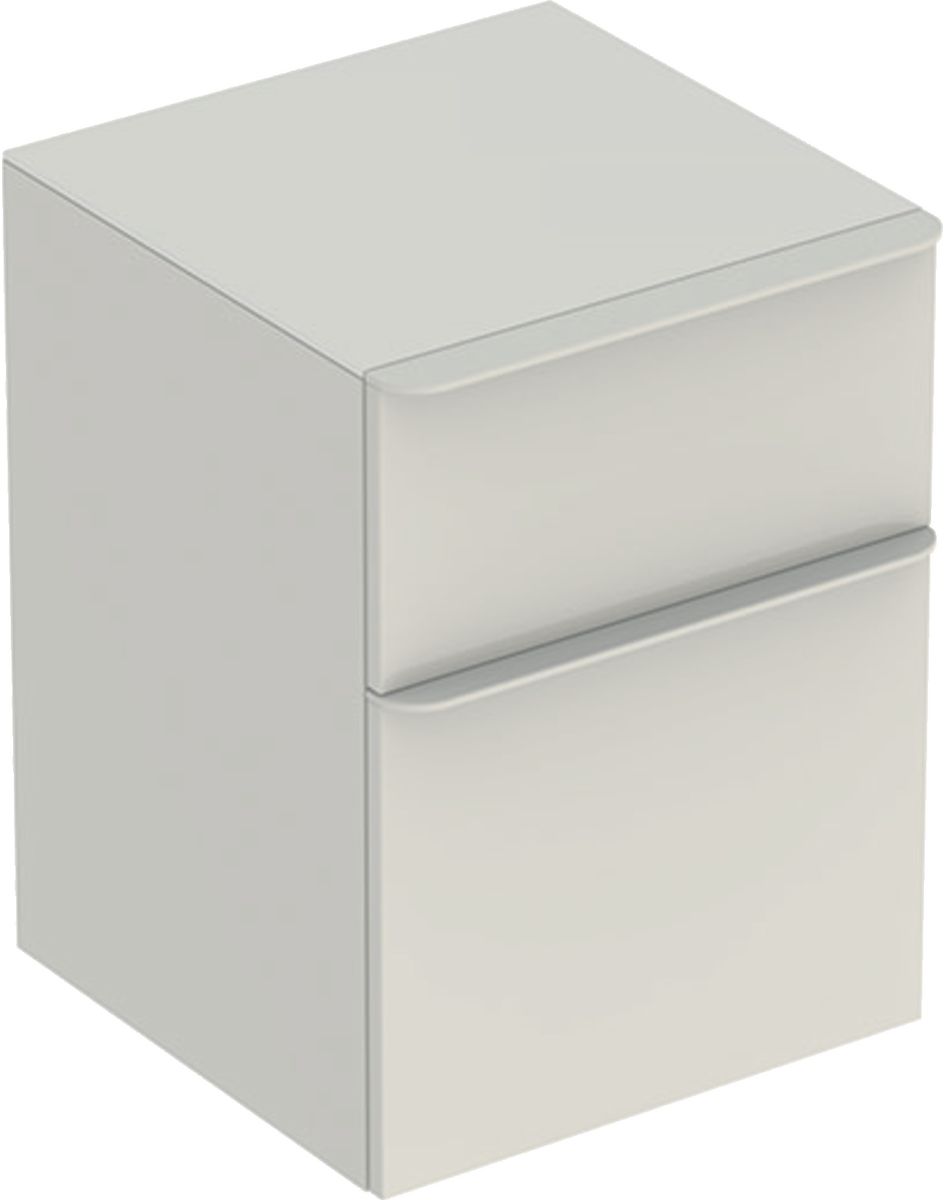 Geberit Smyle Square szafka 60 cm boczna wisząca grey sand 500.357.JL.1