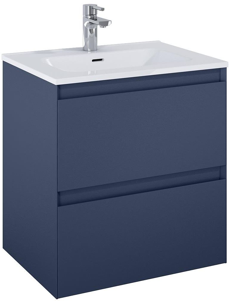 Elita Split szafka 60x45,8x63,5 cm podumywalkowa wisząca navy blue matt RE010600057030