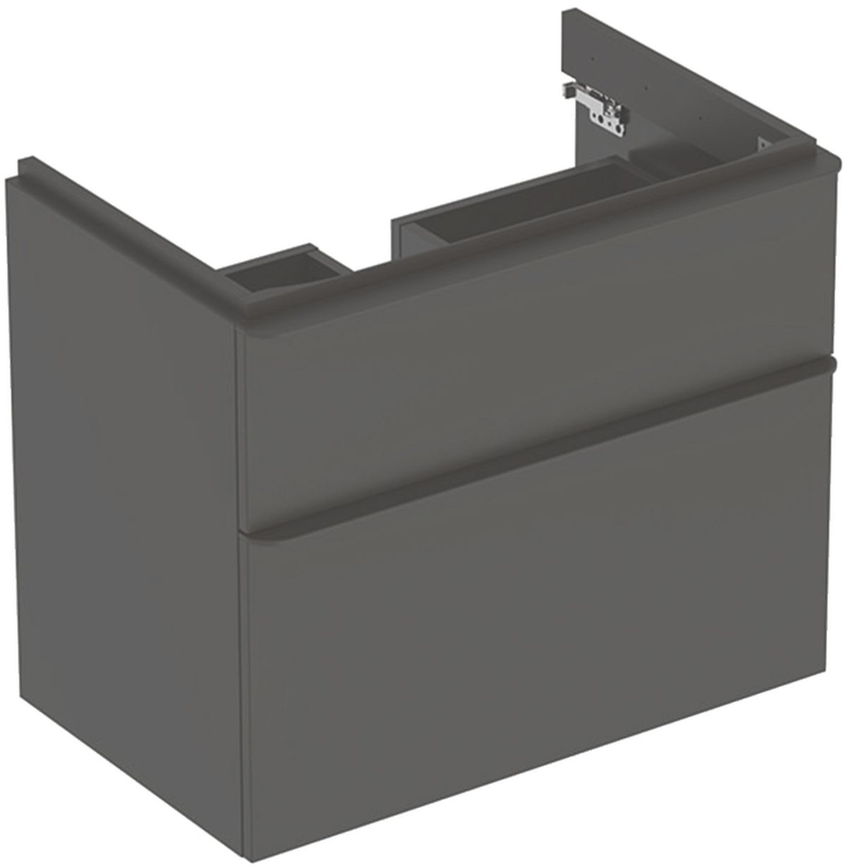 Geberit Smyle Square szafka 73,4 cm podumywalkowa wisząca lava mat 500.353.JK.1