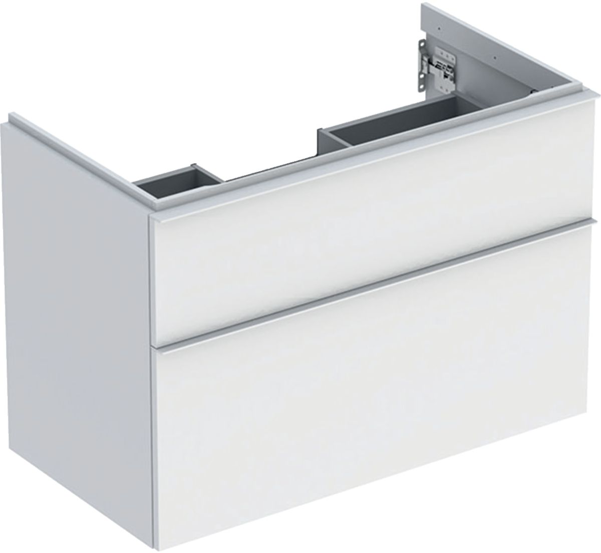 Geberit iCon szafka 88,8 cm podumywalkowa wisząca biały mat 502.305.01.3
