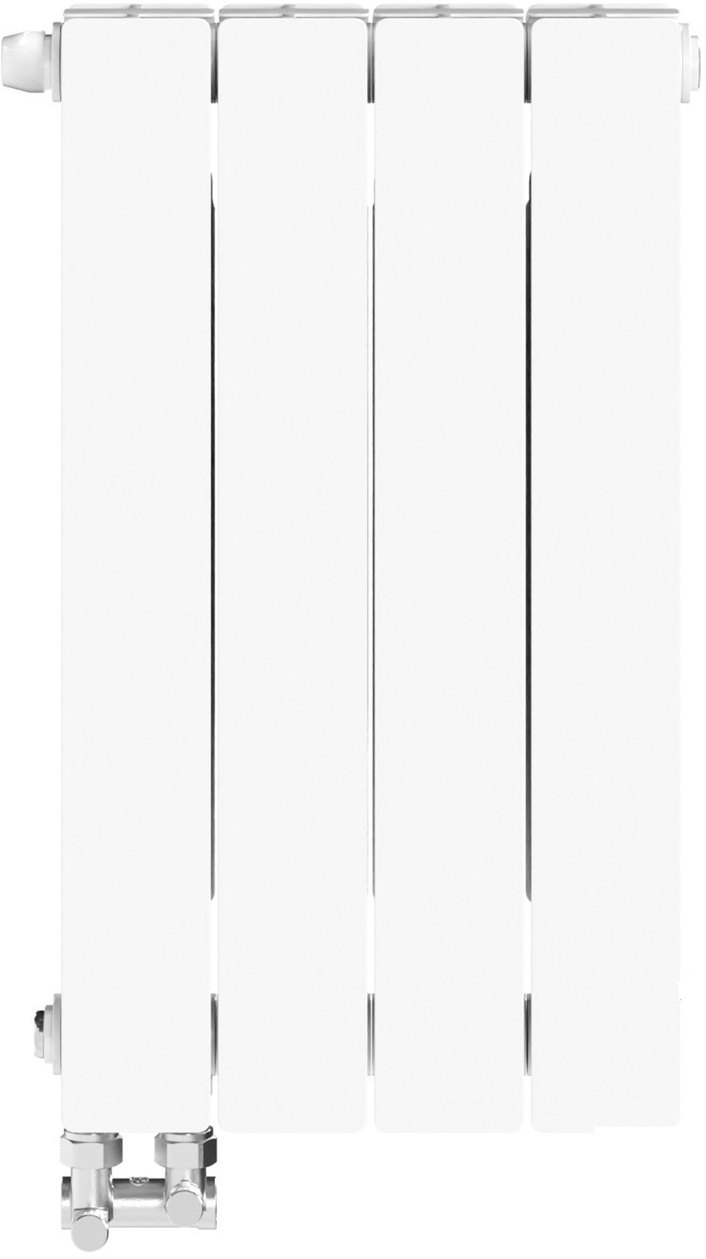 KFA Armatura ADR grzejnik pokojowy 57x32,2 cm podłączenie dolne biały 763-043-44
