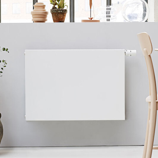 Purmo Plan Ventil Compact grzejnik płytowy 40x100 cm podłączenie dolne biały FCV22 400x1000