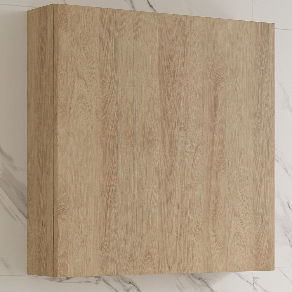 Cersanit Ovida szafka 59,4x13,8x59,2 cm boczna wisząca dąb S1058-014