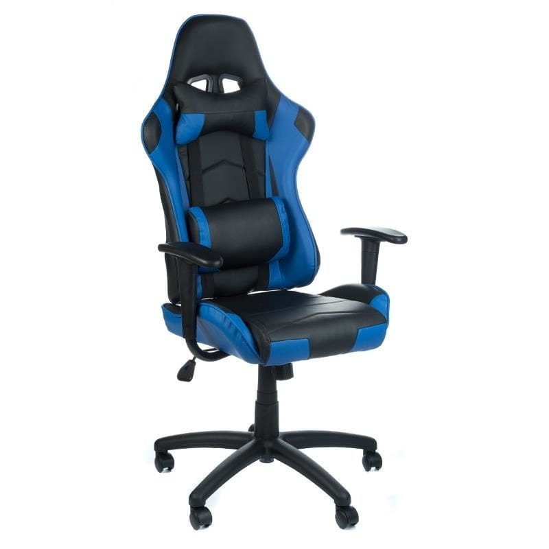 Bs Fotel gamingowy Racer Corpocomfort BX-3700 niebieski