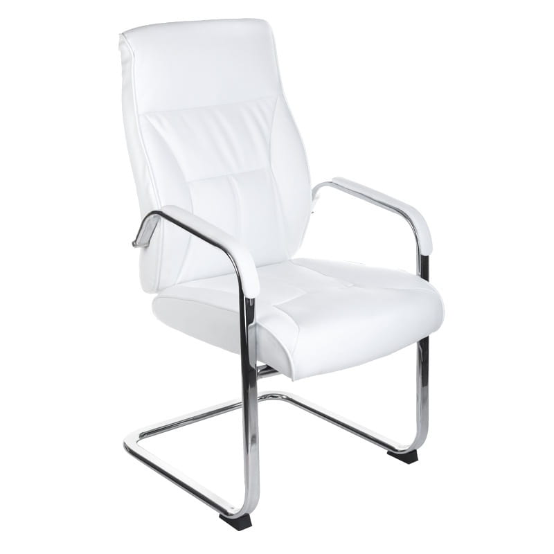 Bs fotel konferencyjny corpocomfort bx-5085c biały