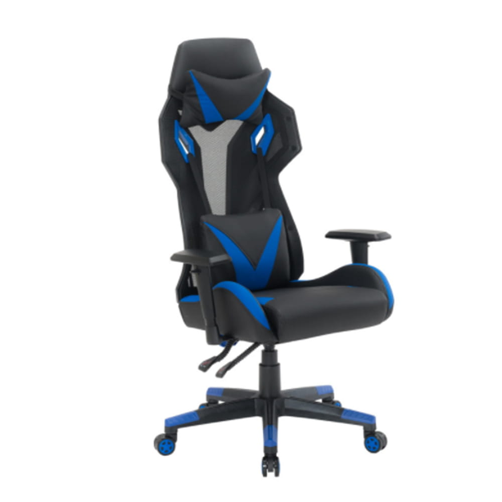 BS Fotel gamingowy Racer CorpoComfort niebieski BX-5124