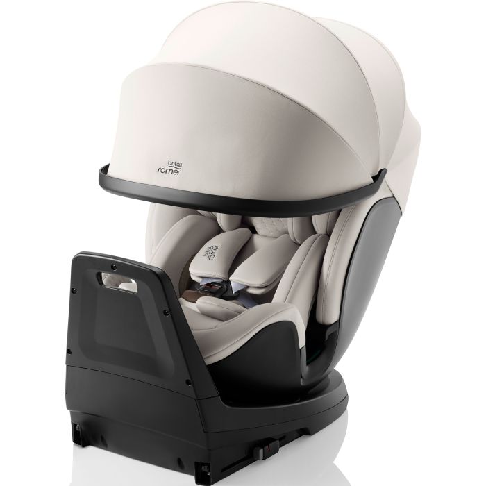 Britax Romer Swivel Grow Max Air - wentylowany fotelik samochodowy od 40 do 125 cm-Soft Taupe LUX