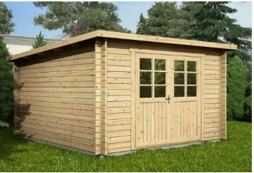 Domek Ogrodowy narzędziowy Beata 300 x 300 cm 28mm z podłogą
