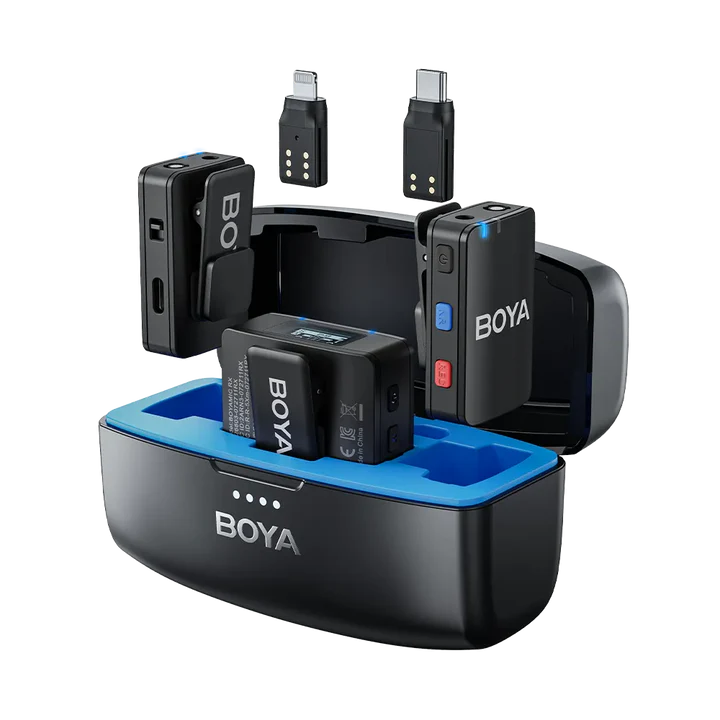 Bezprzewodowy mikrofon boya boyamic