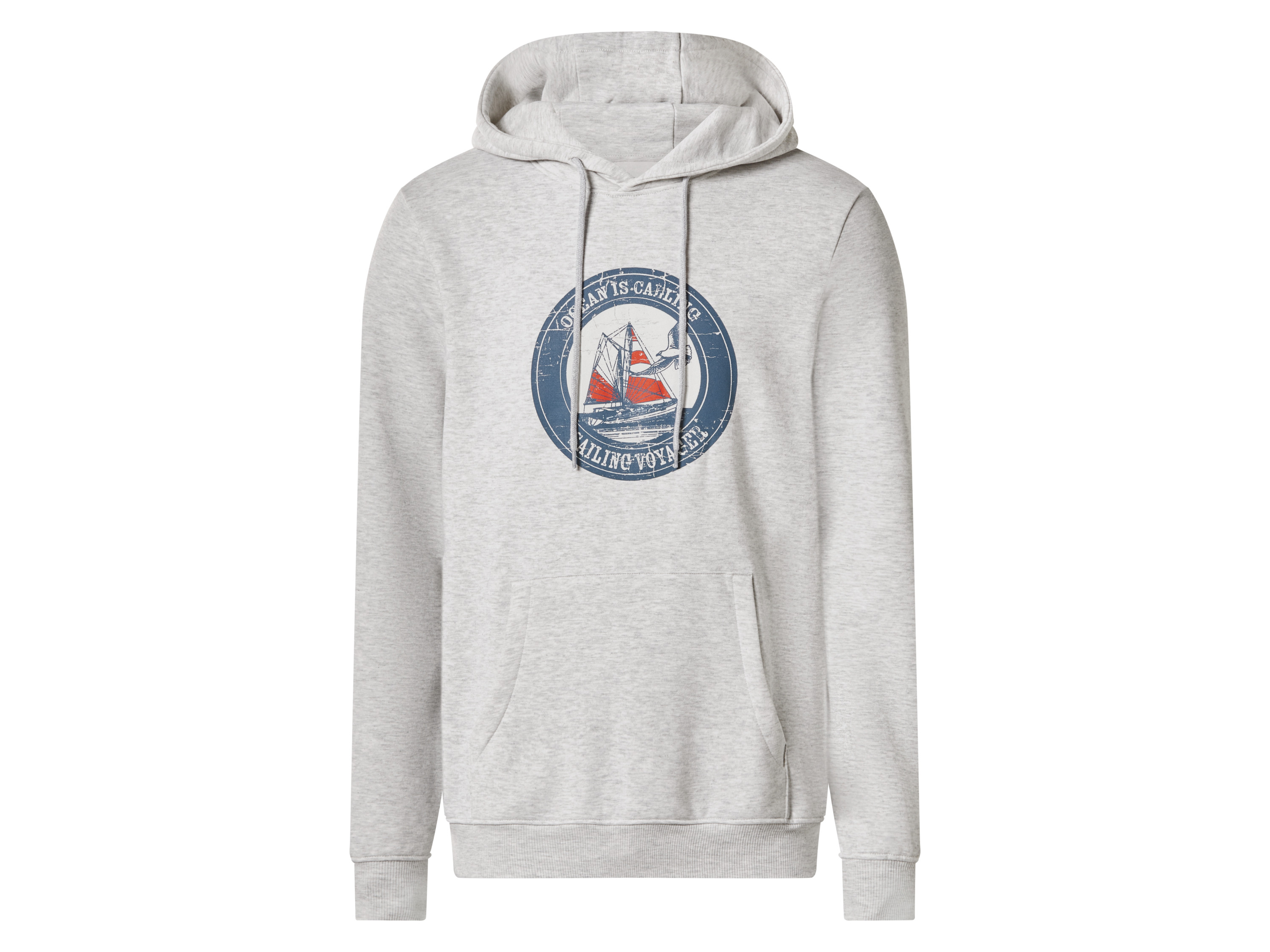 esmara Men Bluza dresowa męska Szary, S 44/46