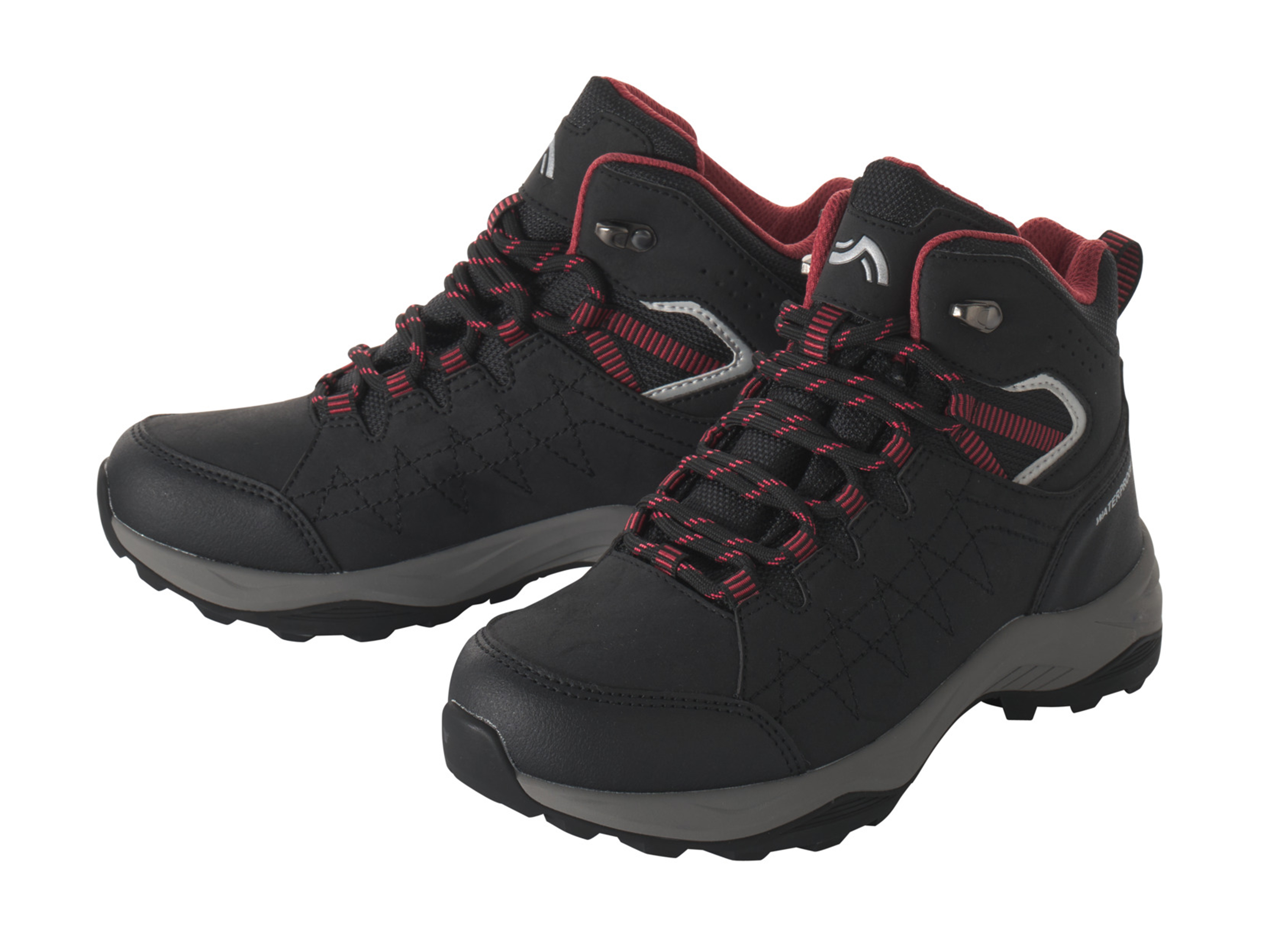 Crivit Buty trekkingowe damskie z membraną TEX Czarny, 39