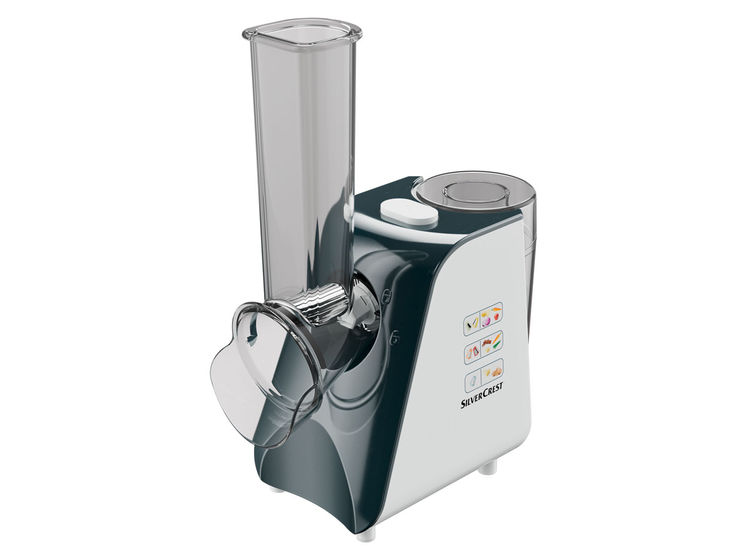 Silvercrest Kitchen Tools Elektryczna tarka do warzyw SGR 150 D1, z 5 wkładami, 150 W