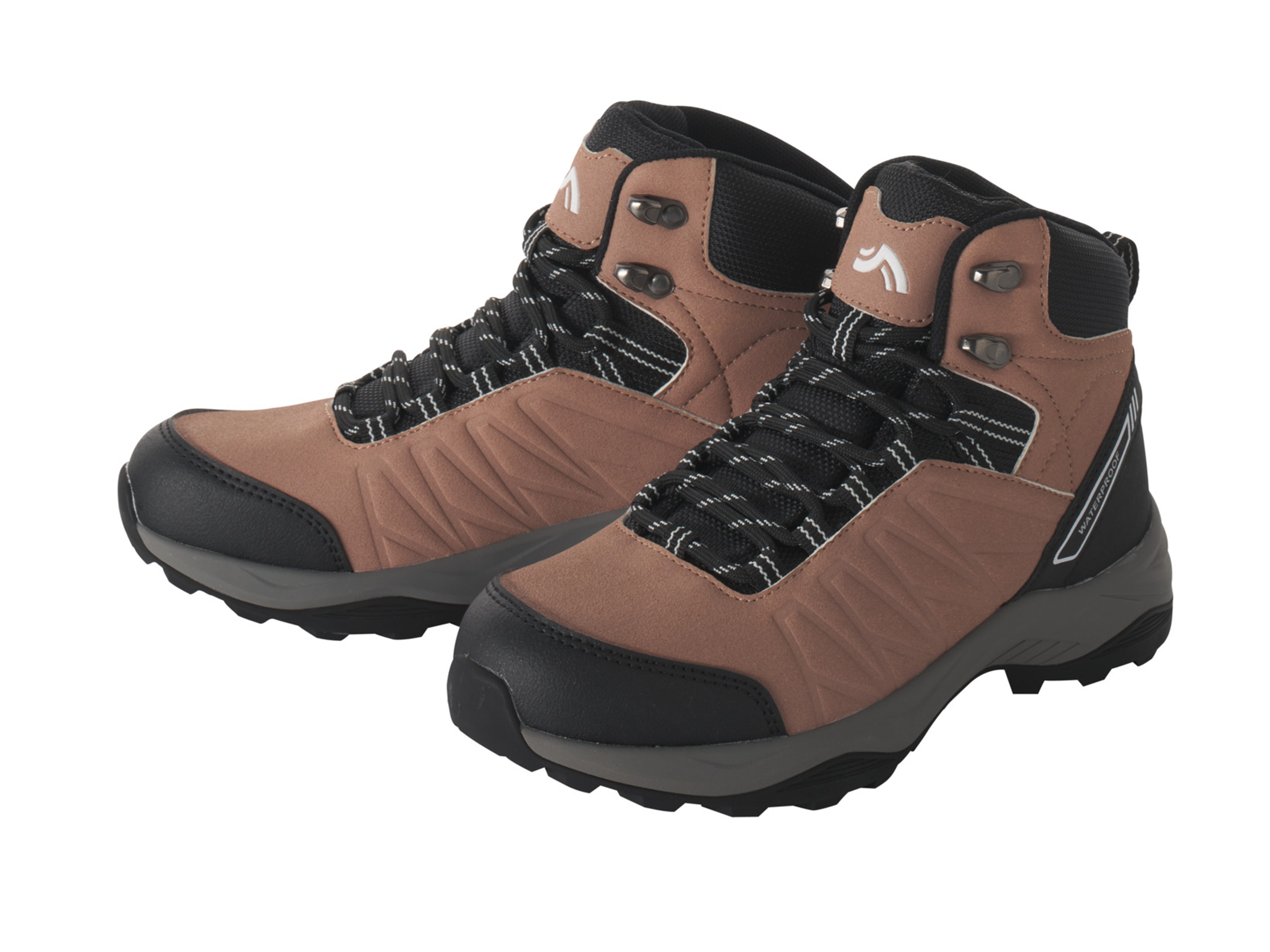 Crivit Buty trekkingowe damskie z membraną TEX Beżowy, 41