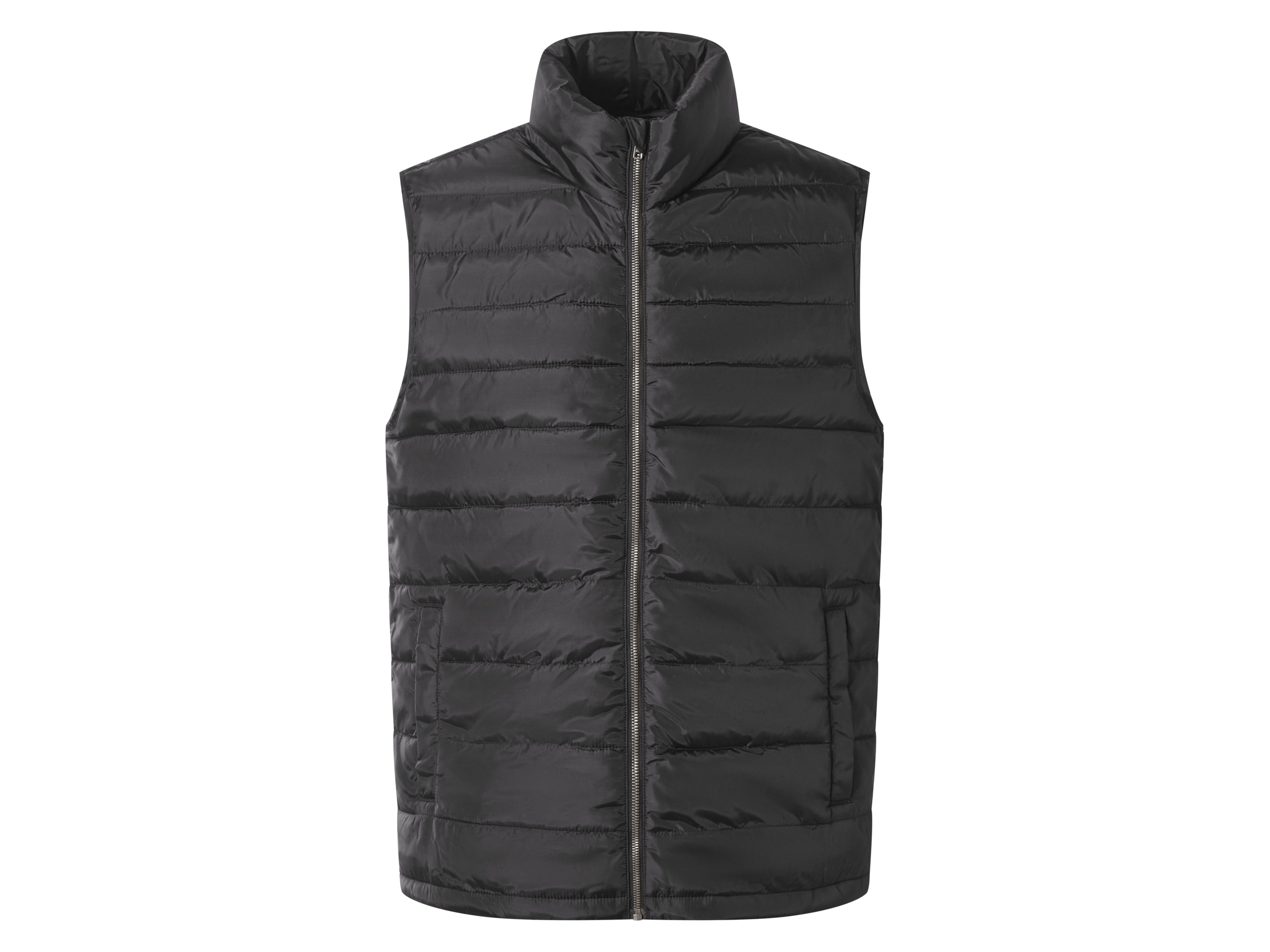 esmara Men Kamizelka pikowana męska Czarny, XL 56/58