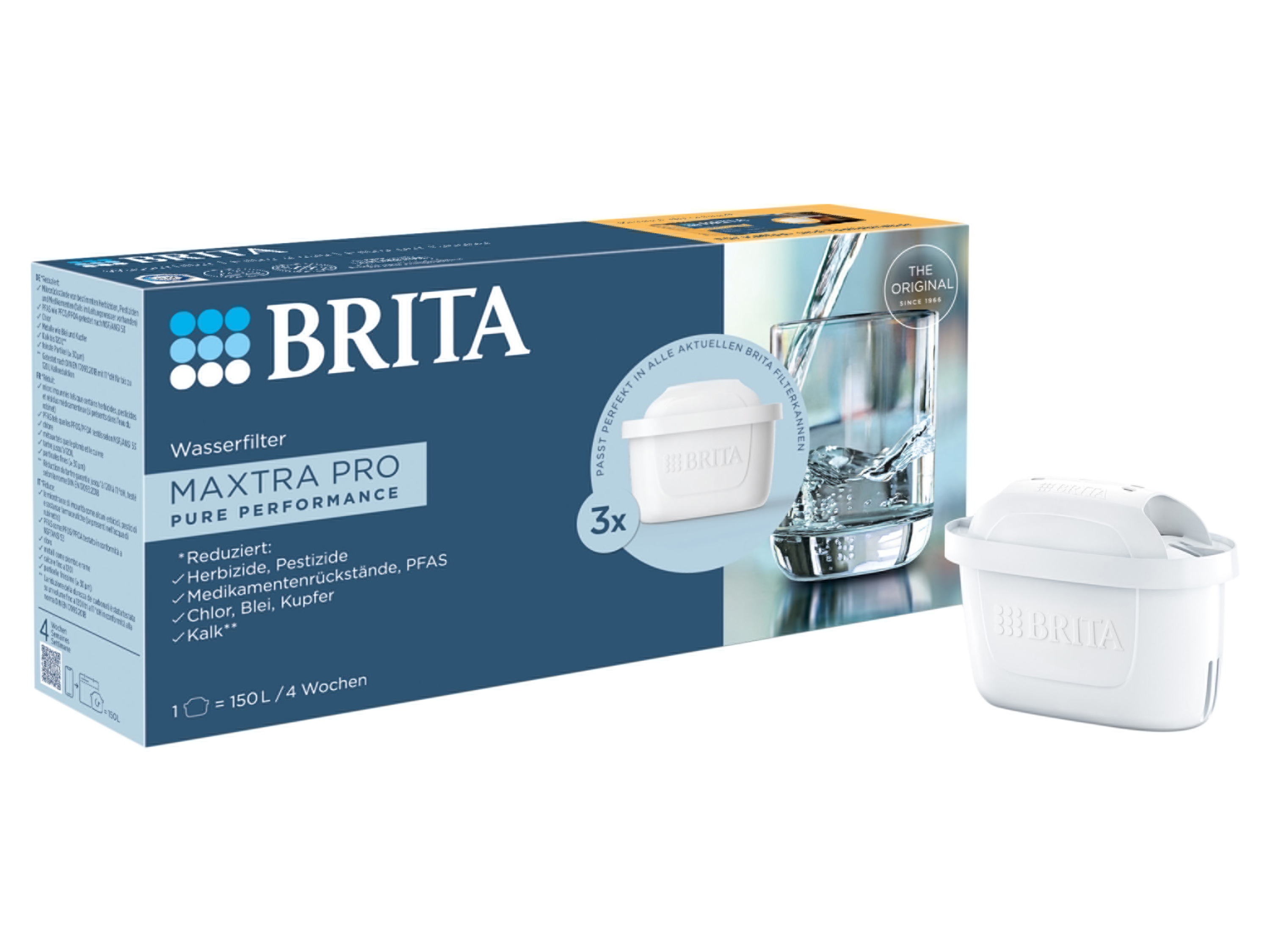 Brita Wymienne wkłady filtrujące Maxtra Pro All-In-One, 3 sztuki