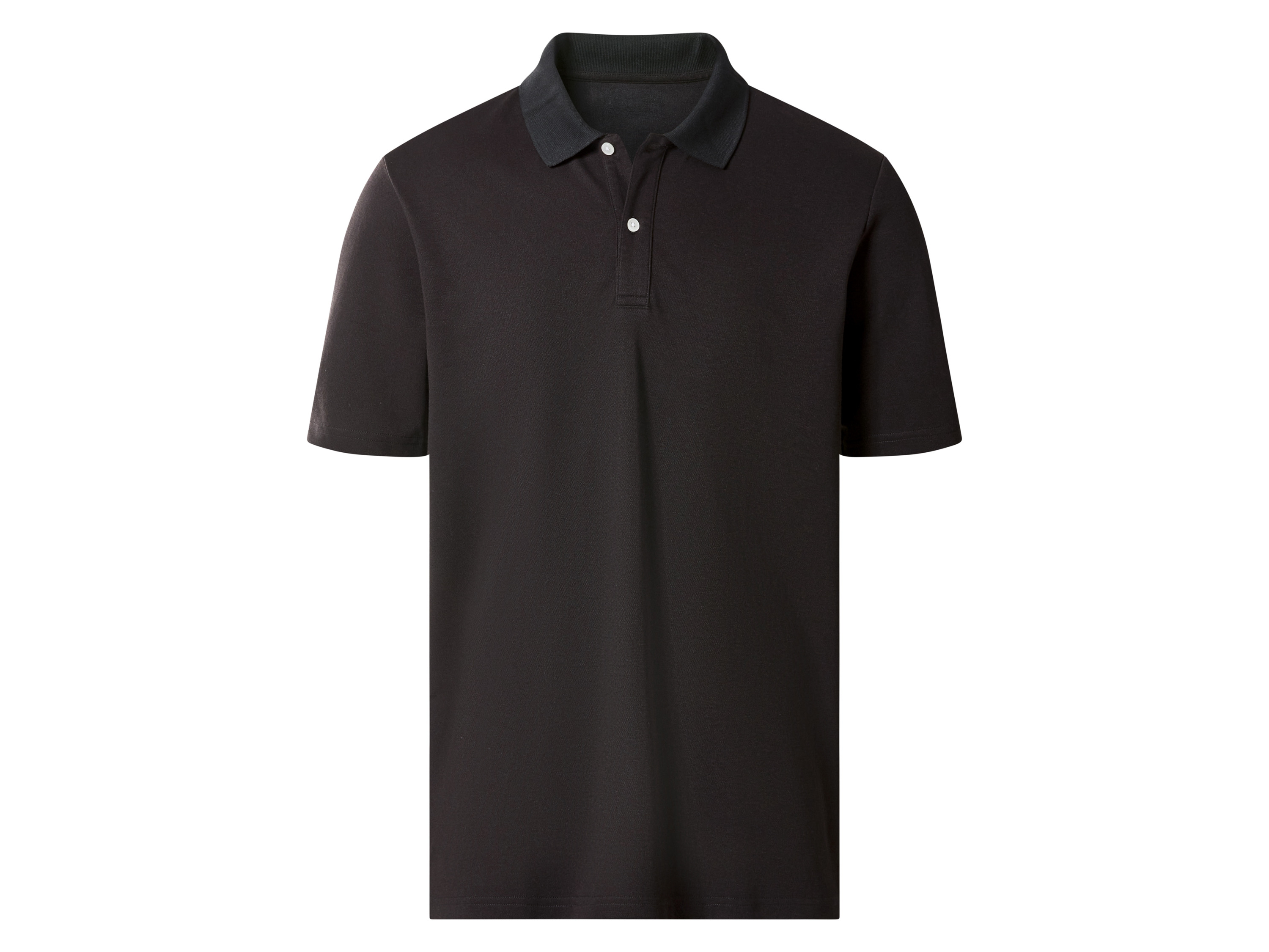 esmara Men Koszulka polo męska Czarny, M 48/50