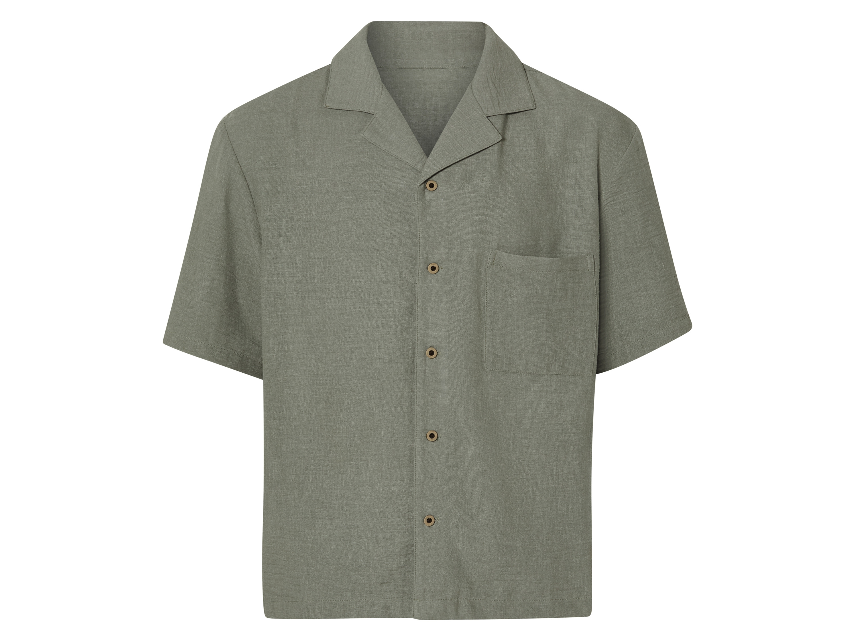 esmara Men Koszula męska Zielony, XL 43/44