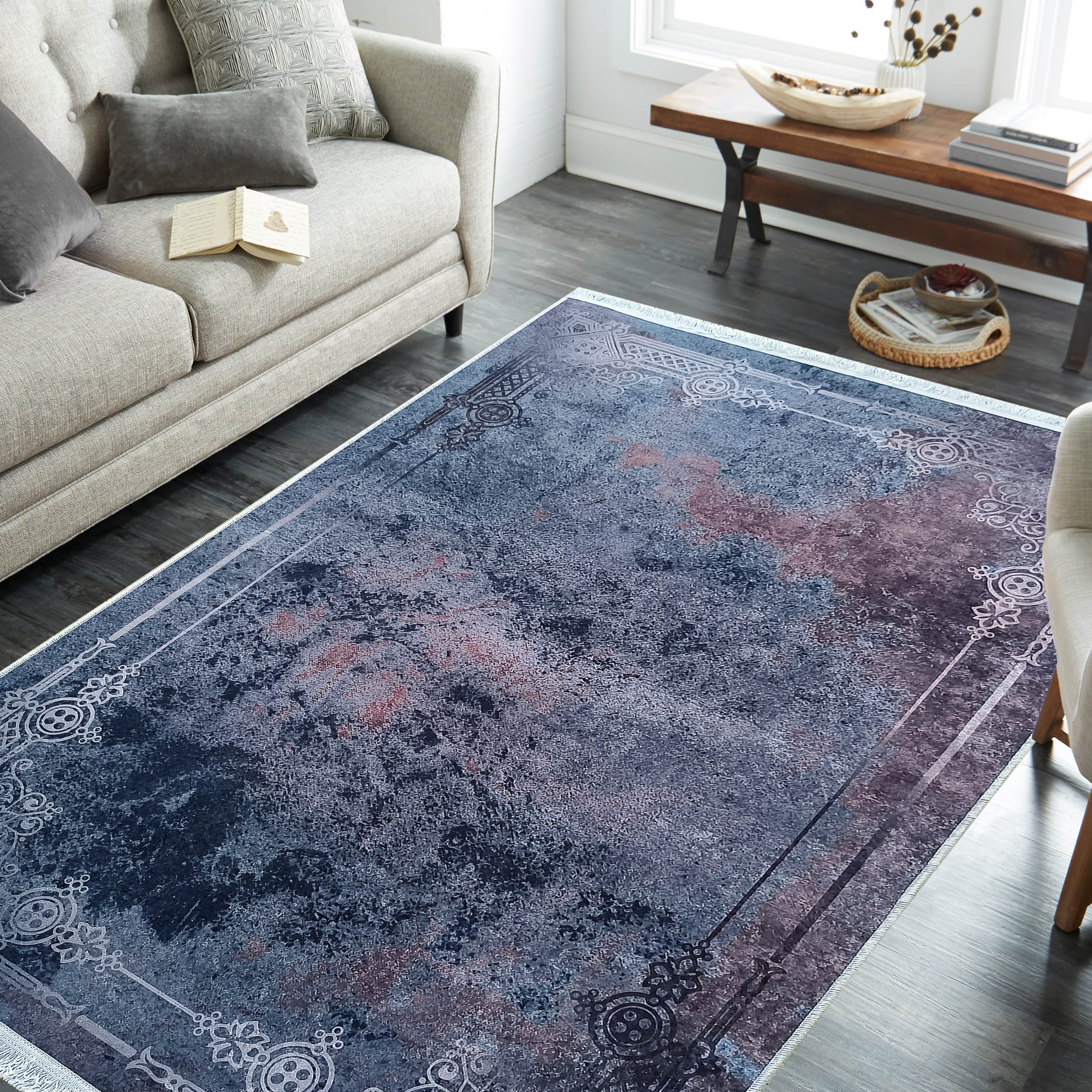 Dywan - 120 x 180 cm - Wielokolorowy - Nowoczesny - Dywanopol
