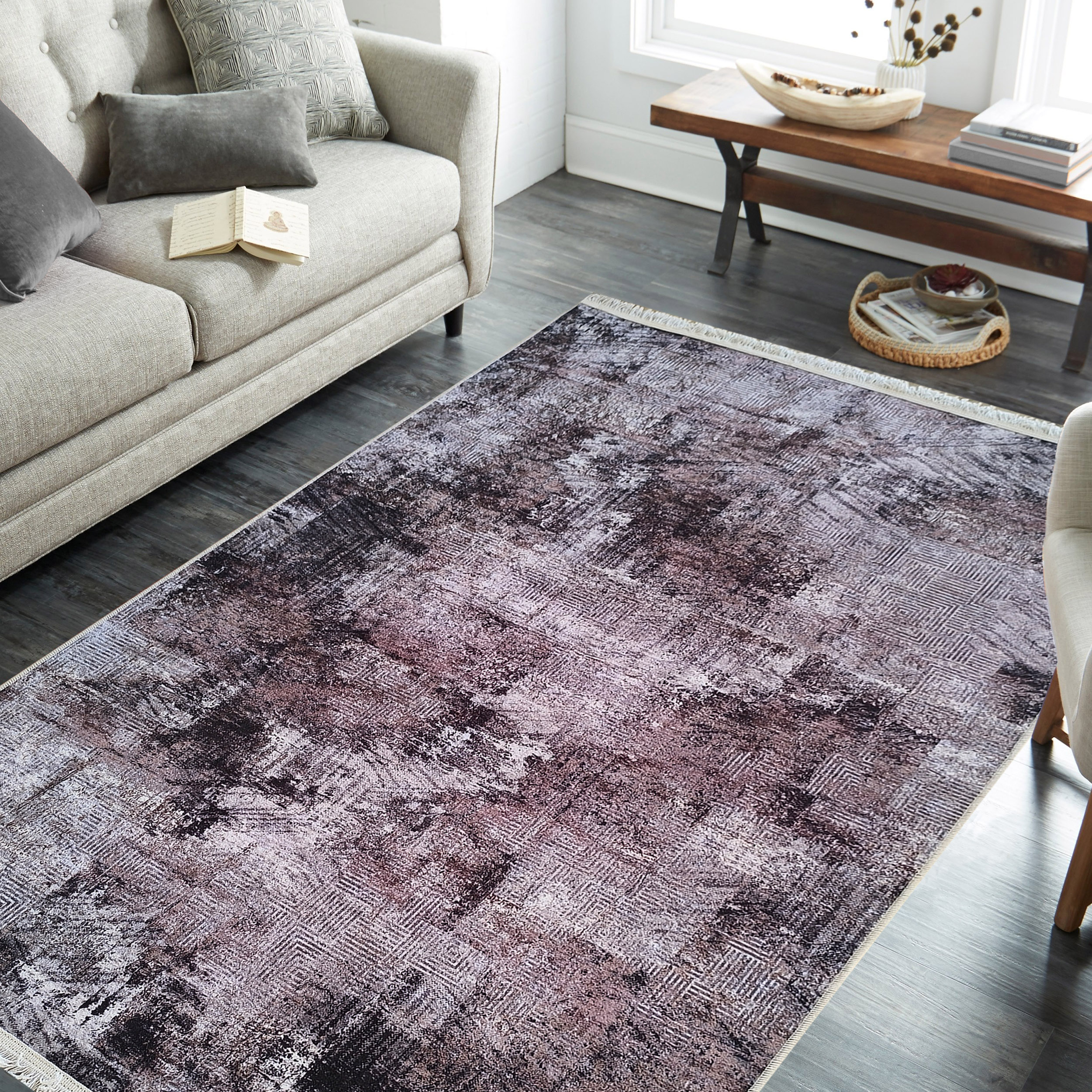 Dywan - 60 x 100 cm - Wielokolorowy - Nowoczesny - Dywanopol