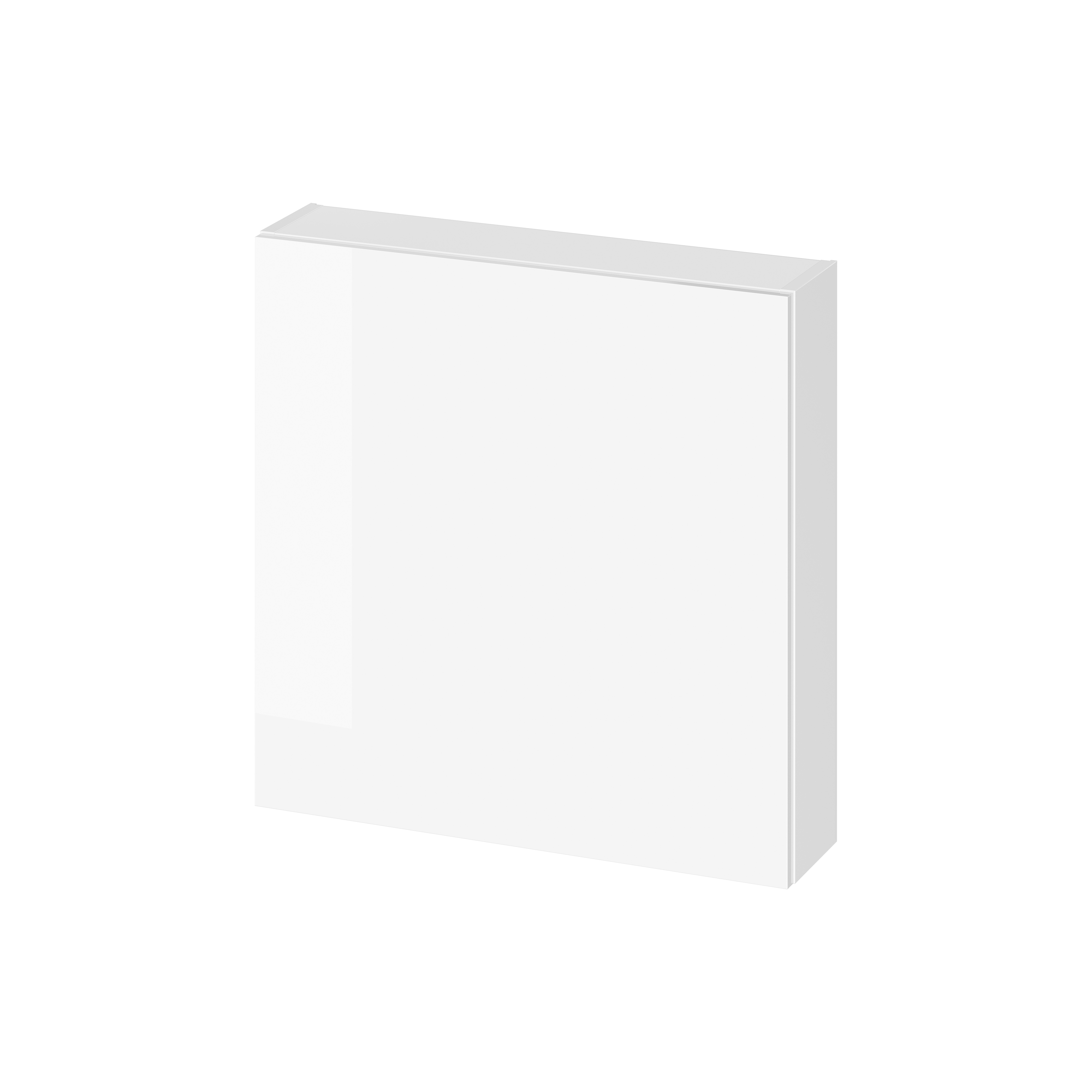 Darmowa Dostawa - Szafka 59.4x13.8x59.2 cm boczna wisząca biała Cersanit Ovida S1058006