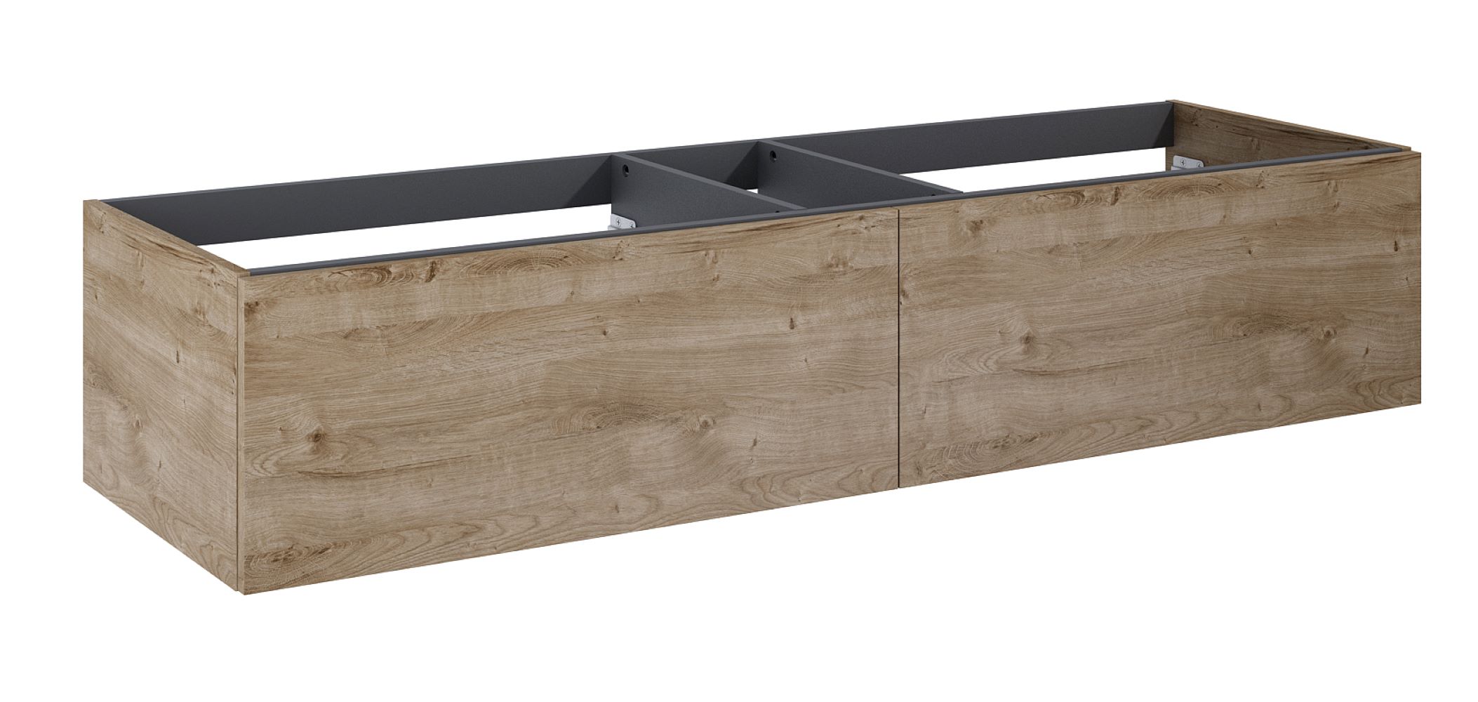 Darmowa Dostawa - Szafka 160x44.9x31.8 cm podumywalkowa wisząca dąb Elita Look Slim RE081604027050