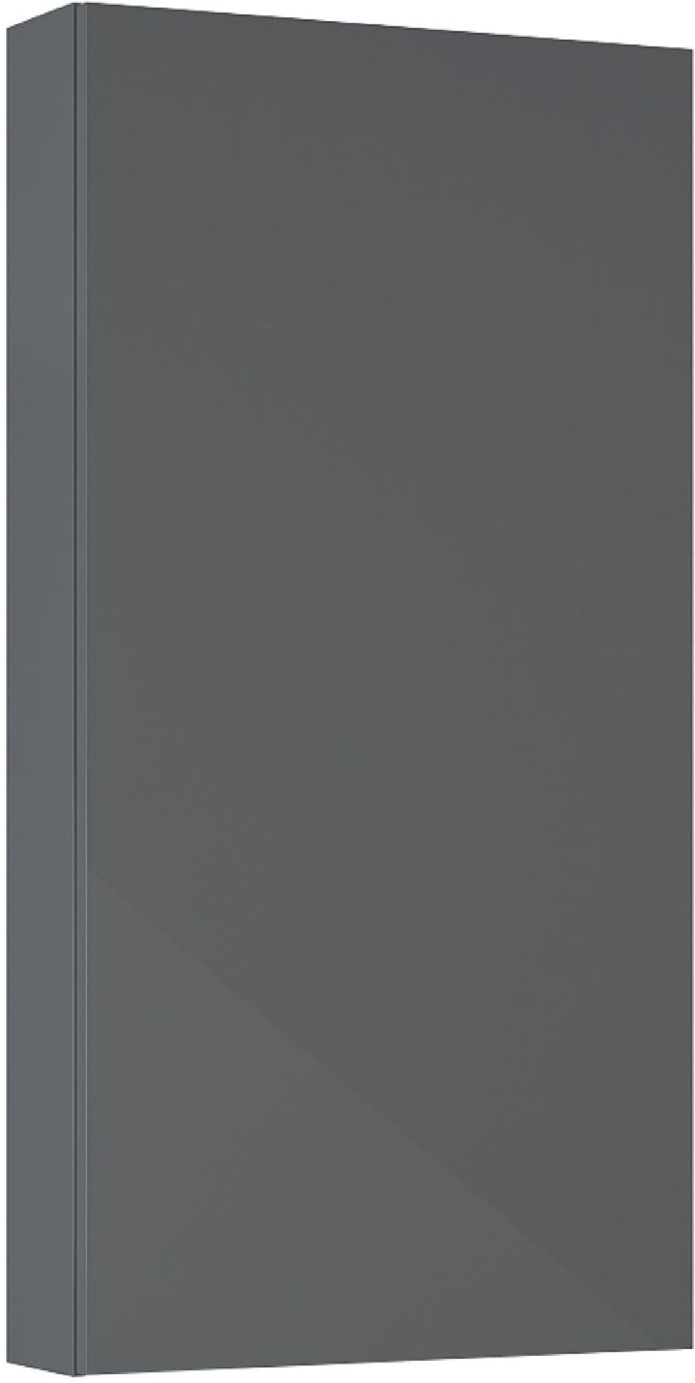 Darmowa Dostawa - Szafka 40x12.6x80 cm boczna wisząca antracyt Elita For All RE140400066610