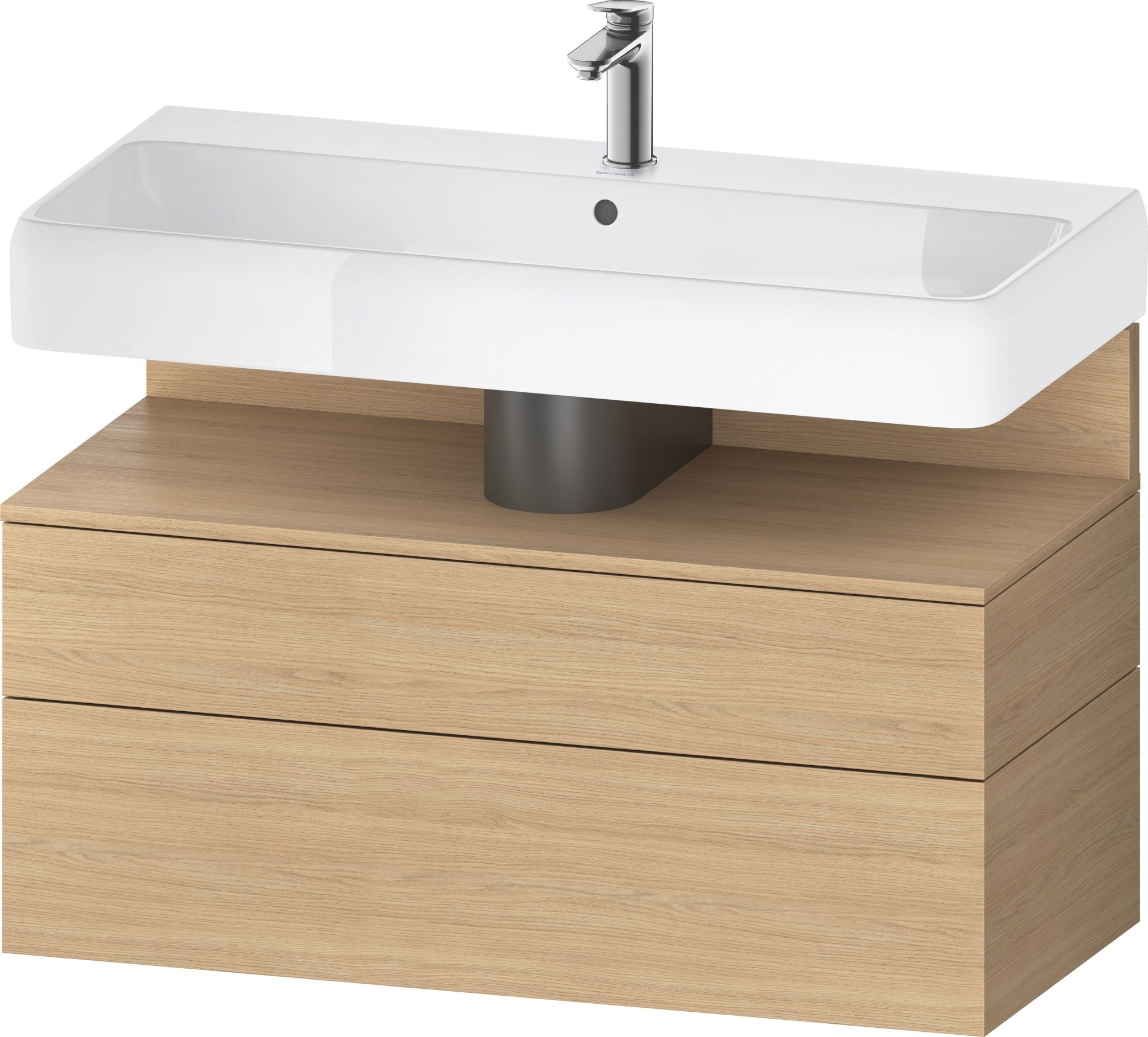 Darmowa Dostawa - Szafka 99x47x59 cm podumywalkowa wisząca dąb Duravit Qatego QA4395030300010