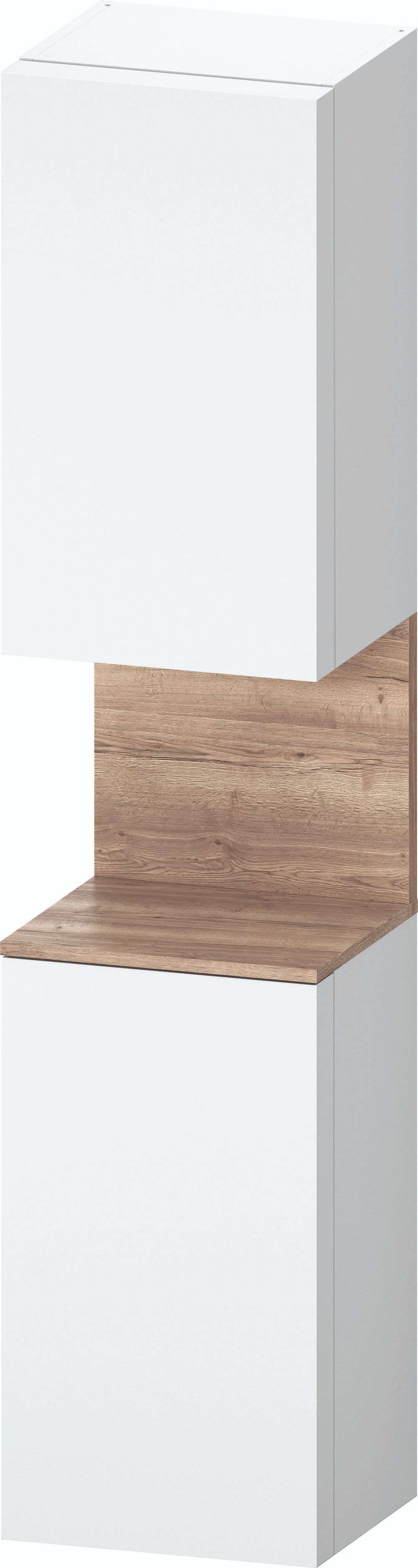 Darmowa Dostawa - Szafka 40x36x176 cm boczna wisząca biała Duravit Qatego QA1346R55180010
