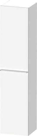 Darmowa Dostawa - Szafka 40x36x176 cm boczna wisząca biała Duravit D-Neo DE1328R10180000